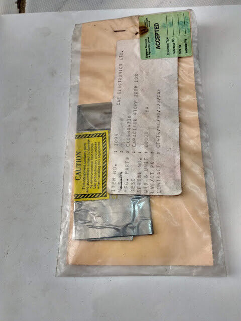 CK05BX471K Capacitor 470PF 200V 10% CK05BX471K CAE Electronics LTD New - Image 3