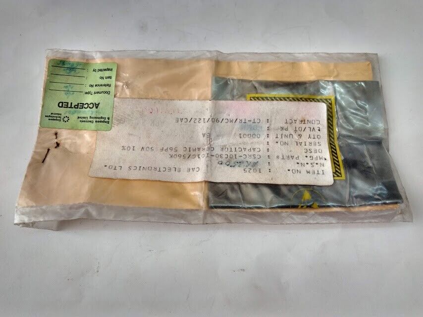 CSRC-10C30-101G/560K Capacitor Ceramic 56PP 50V 10% CAE Electronics LTD New - Image 4