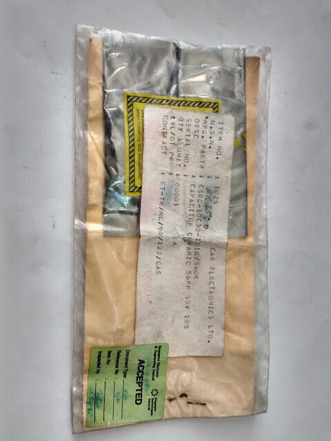 CSRC-10C30-101G/560K Capacitor Ceramic 56PP 50V 10% CAE Electronics LTD New - Image 5