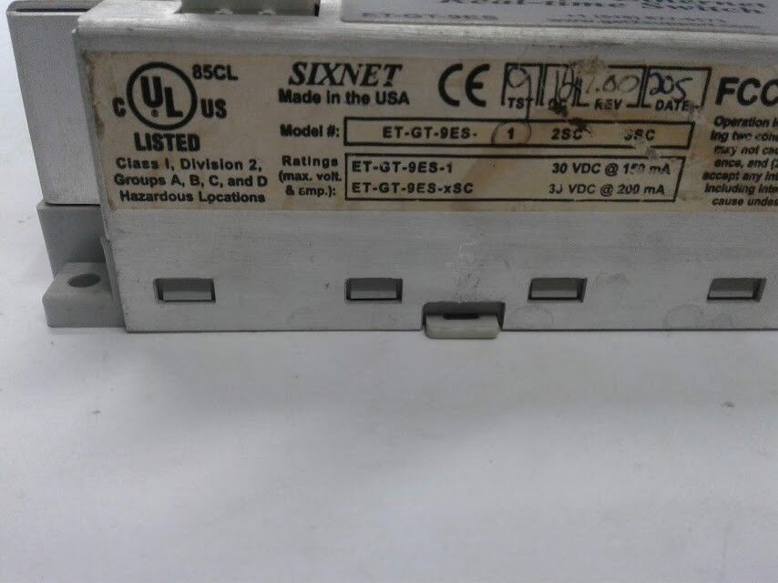 EtherTrak ET-GT-9ES Industrial Ethernet Real-Time Switch Sixnet - Image 5