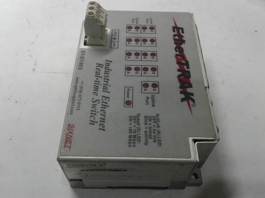 EtherTrak ET-GT-9ES Industrial Ethernet Real-Time Switch Sixnet - Image 3