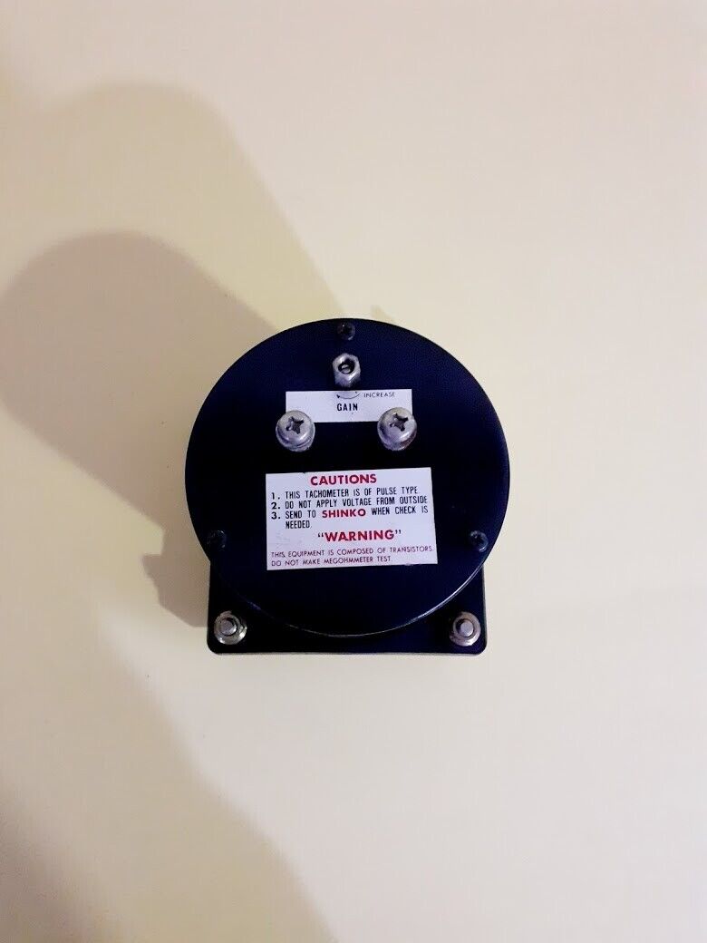 Shinko Toko Reiki Type DVF-11 X100 rPm CD110319 FS 3mA Pressure Gauge - Image 5