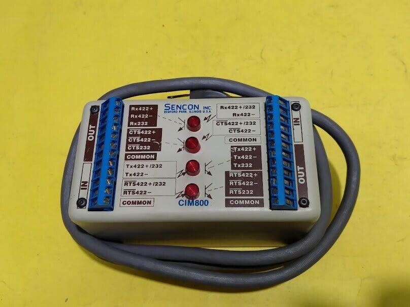 Sencon Electronic Communication Isolation model CIM-801 series optically - Image 3