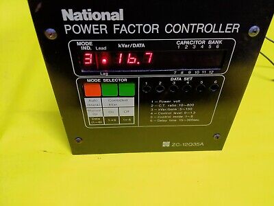 ZC-12Q35A National power factor controller 12 Banks Matsushita Electric
