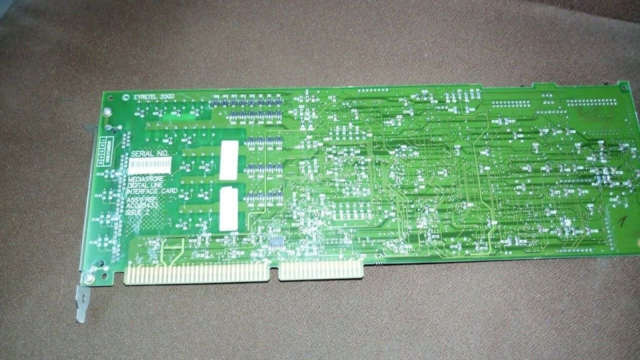 Eyretel Media store digital line card AC004533 Issue 2 ISA Gal Programmed 1.0 - Image 2