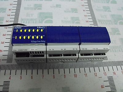 L5512RVF Clipsal L5512RVF 12Ch Voltage Free Relay C-Bus2 220-240VAC L5512RVF