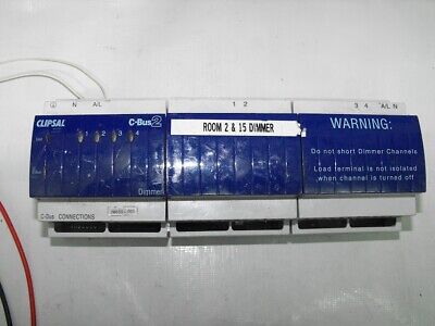 Clipsal L5504D2AP 4 Channel Dimmer C-BUS2 220/240VAC