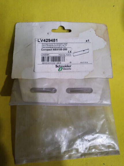 Schneider Electric LV429481 micrologic 2 and TM transparent cover compact NSX100