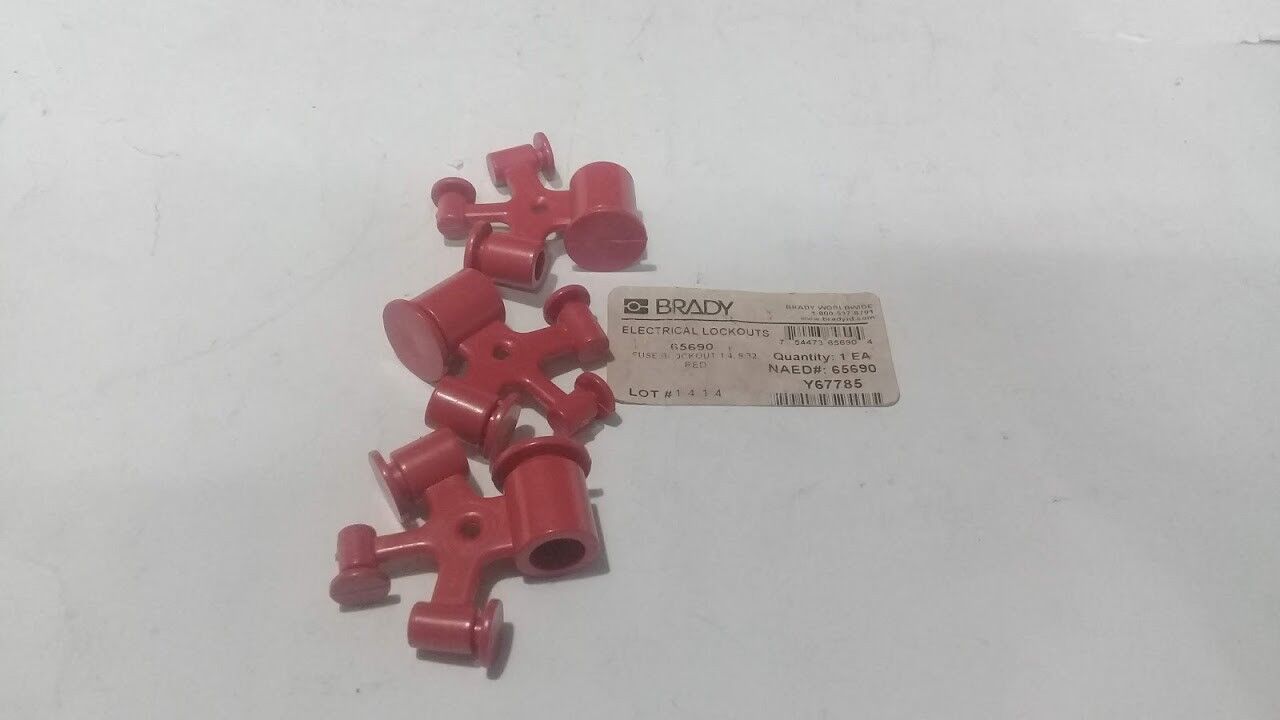 Brady Corporation 65690 4-way Electrical 3pcs Lockout Devices For Fuse Block - Image 4