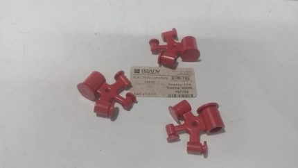Brady Corporation 65690 4-way Electrical 3pcs Lockout Devices For Fuse Block