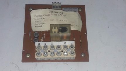 Telemecanique SF1DU1 Circuit Breaker pcb SF1-DU1 Series SF1 Marine Store Spare
