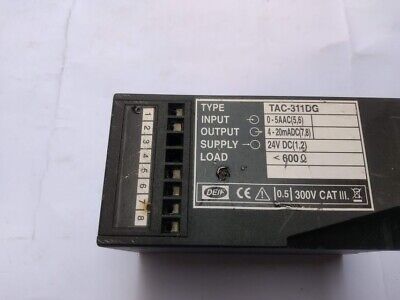 Deif TAC-311DG AC Current Single Function Transducer 0-5AAC TAC311DG - Image 9