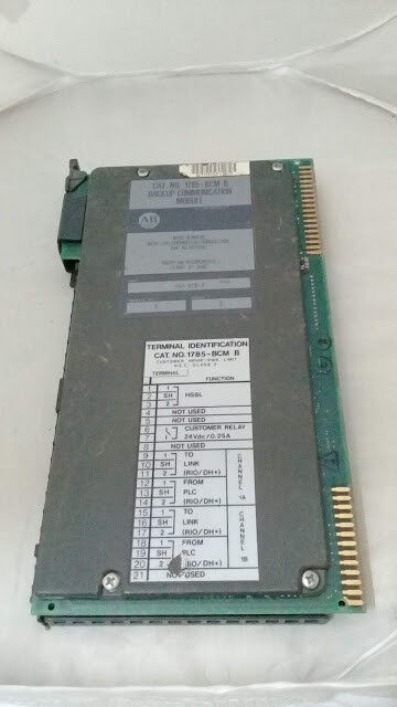 Allen Bradley 1785-BCM B 96101087 F/w Rev C Ser B Communication Module 1785BCM