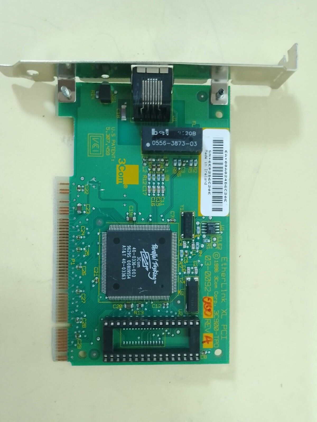 3Com EtherLink XL PCI 03-0092-000 Rev.4 3Com 3C900TPO assy. 02-0092-000 Rev.02 - Image 10
