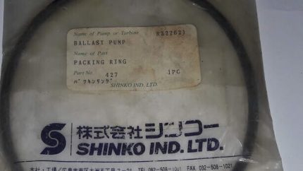 Shinko Ind Ltd Ballast Pump Packing Ring 427 R322621 Marine Store Spare
