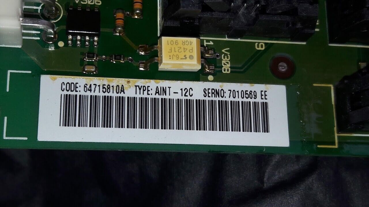 ASEA Brown Boveri AINT-12C 64721330 B 1/4 Inverter Communication Board 64721330 - Image 2