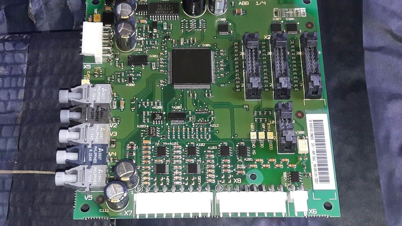 ASEA Brown Boveri AINT-12C 64721330 B 1/4 Inverter Communication Board 64721330