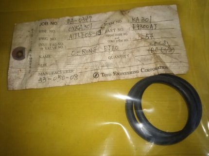 Yokogawa O-Ring EJ110 Part No. F9300AJ 2Pcs New