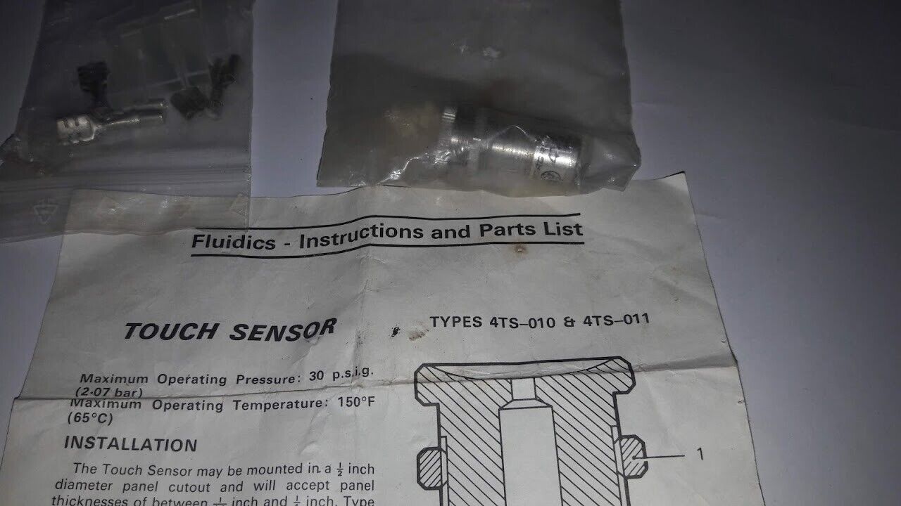 Cameron Touch Sensor 4TS-011 Norgren Fludics 4ts011 Marine Store Spare - Image 3