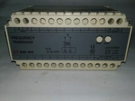 DAE JOO TD System DT-F-A1A Frequency Transducer AC30~300V 0-600Ohms DAEJOO