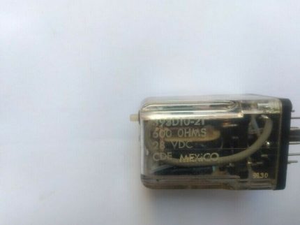 CDE 393D10-21 600 Ohms 28VDC GE SPEEDTRONIC MKIV