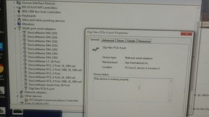 Digi Neo PCIe 4 port 50001341-04 B REL 1425 95005900 A