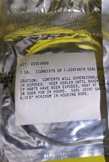 Allison Ring Kit 23019650 seal ring 1-23016679 TEREX TR50, TR60 New