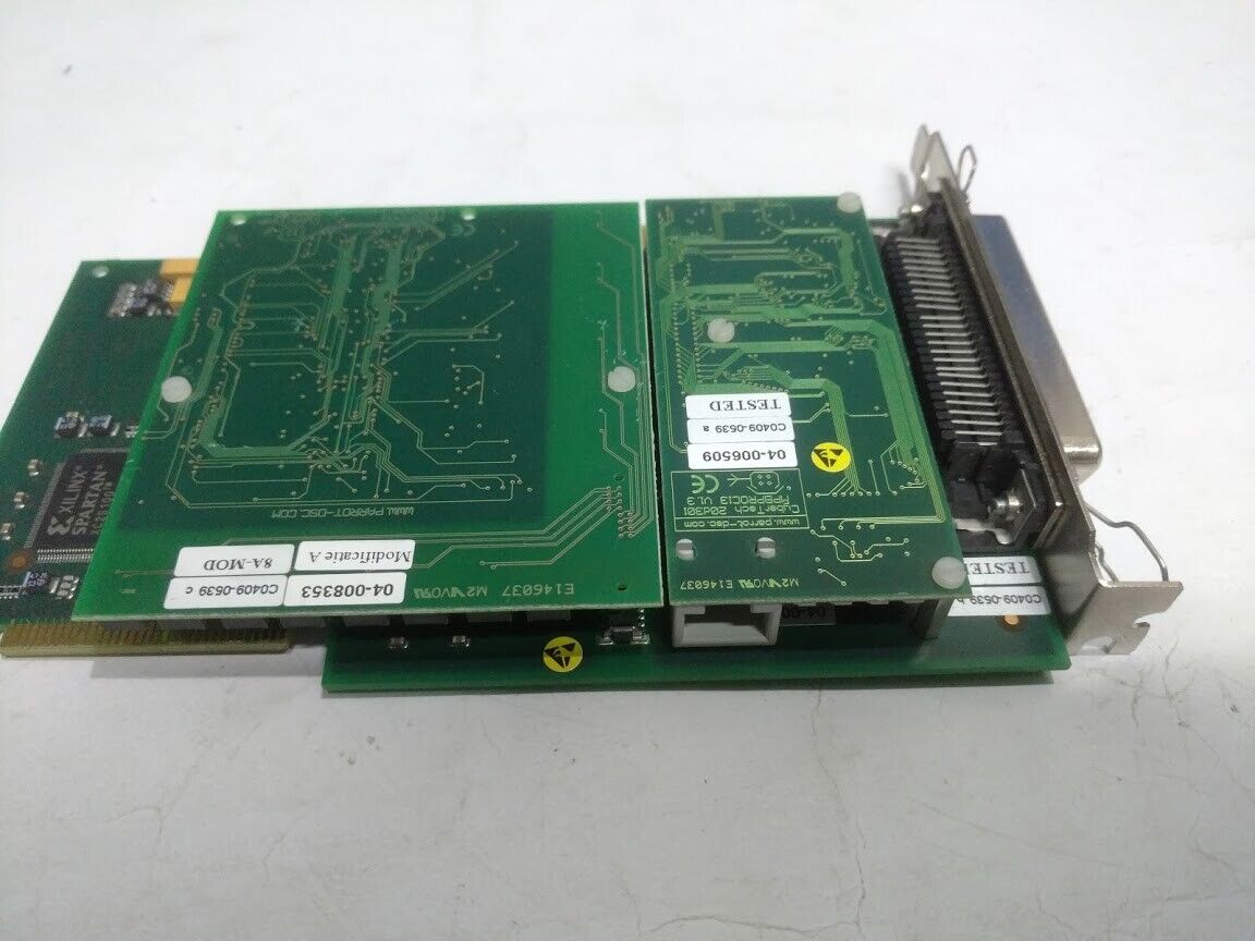 CyberTech Parrort 20d301 MPBPR0C13 V1.3 MPBsc20 20da03 V2.0 Telephony Interface - Image 2