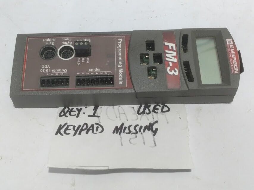 Emerson FM-3 960499-01 Rev. B3 Control Techniques programming module - Image 4