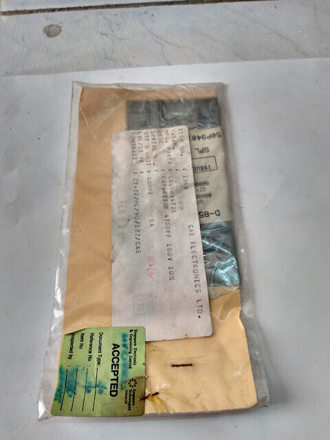 CK05BX472K Capacitor 4700PF 100V 10% CK05BX472K CAE Electronics LTD New - Image 6