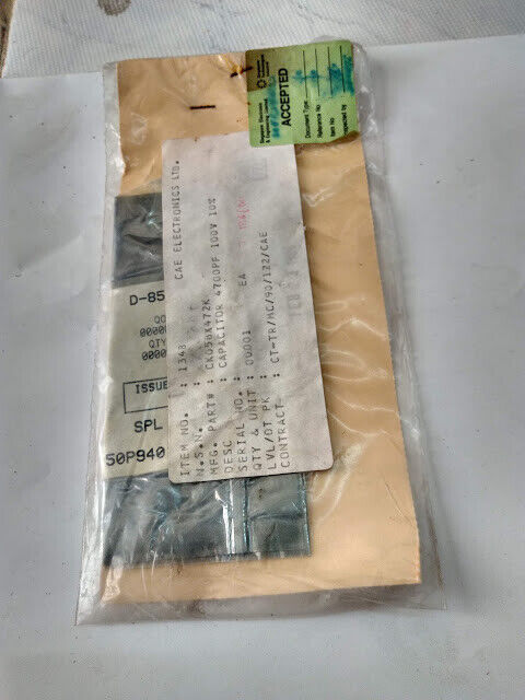 CK05BX472K Capacitor 4700PF 100V 10% CK05BX472K CAE Electronics LTD New - Image 4