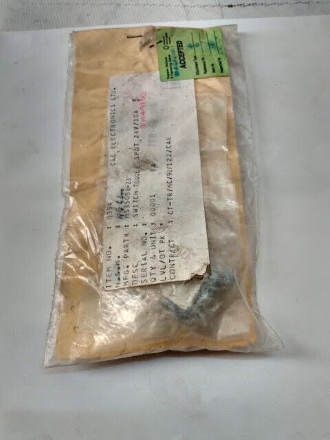 MS35058-23 Switch Toggle SPDT 28V/10A MS3505823 CAE Electronics LTD New - Image 3