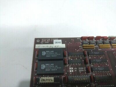 Accu-Fab Systems 3645 Rev A for Accubot ISA PC Interface - Image 3