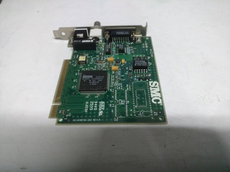SMC Corporation 61-600510-010 Rev. A PCI Coax network Card 60-600510-003 - Image 3