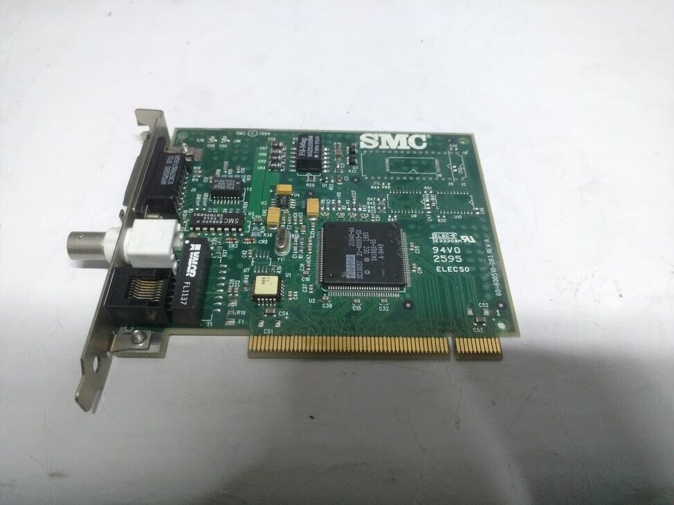 SMC Corporation 61-600510-010 Rev. A PCI Coax network Card 60-600510-003 - Image 2