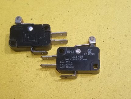 Rocker Switch Micro Limit Switch with Hinge Roller Momentary SPDT Model 333-439