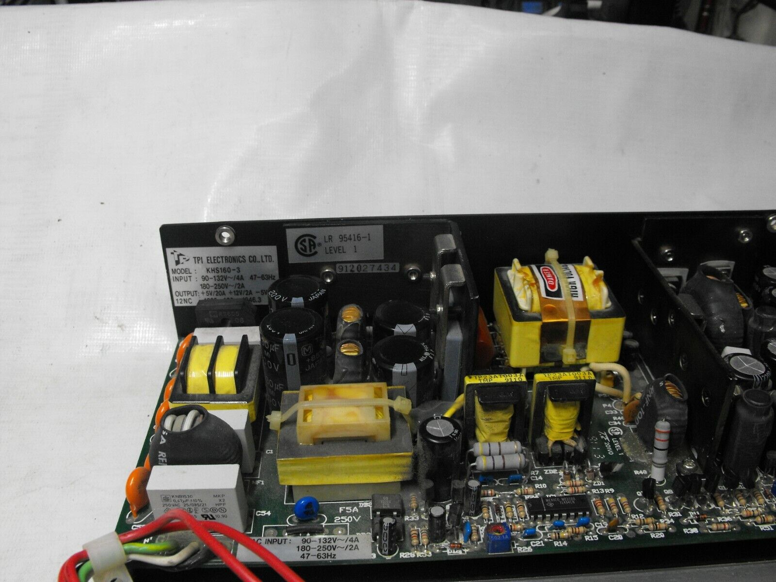Tpi Electronics KHS160-3 Power Supply Pull From Philips Pm 3585/91 logic analyz - Image 11