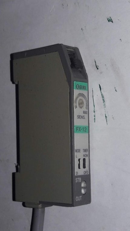 Sunx FX-12 Sensor Sunx ltd FIBER OPTIC AMPLIFIER Sunx FX12 Sensor