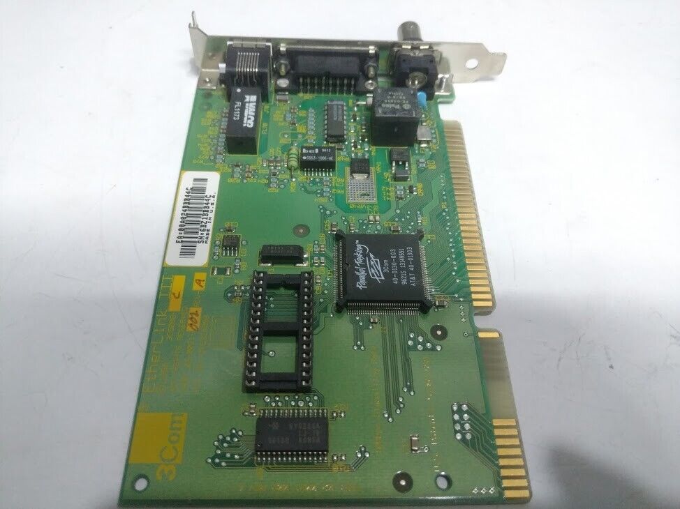 3Com EtherLink III 3C509B-C Assy 03-0021-002 Rev A ISA Network Card - Image 2