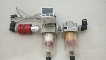 SMC AW20-02 Filtering Pressure Reducing Valve With AFM20-02