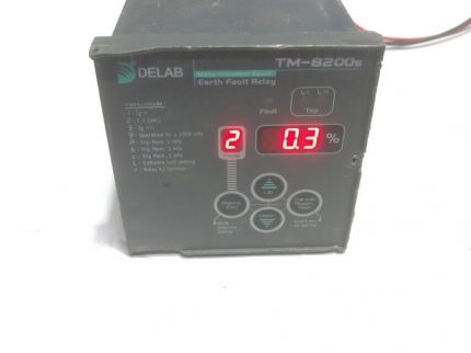 DELAB TM-8200s Micro processor based earth fault relay