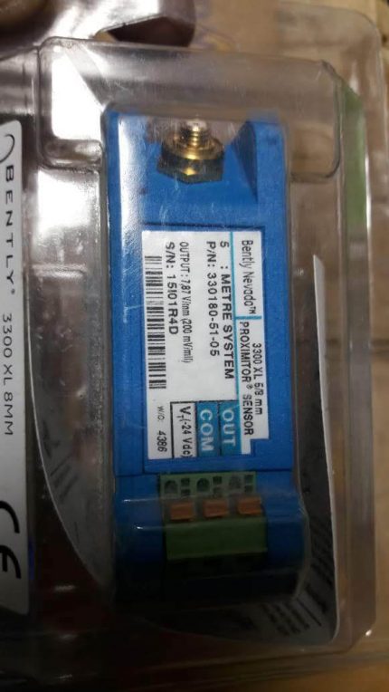 New Bently nevada 3300 XL 8MM 330180-51-05 5/8mm Metre system Proximitor sensor