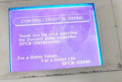 Touch-con Controller BPCN-2000M Inverter b-pack for booster pump BPCN2000M