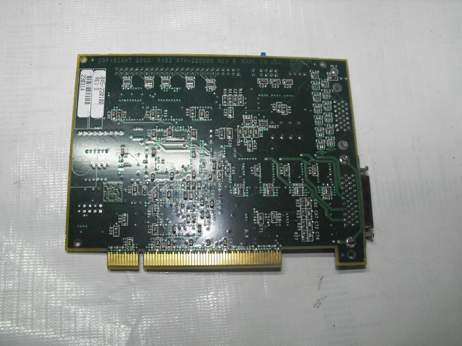 045-220100 Rev G RVSI Assy 070-220100 Rev B PCI interface - Image 5