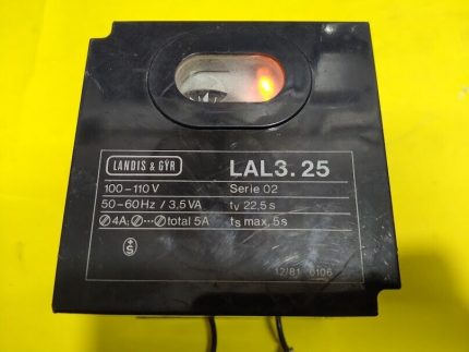 Siemens LAL3.25 Serie 02 100-110v oil burner control Landis & Gyr