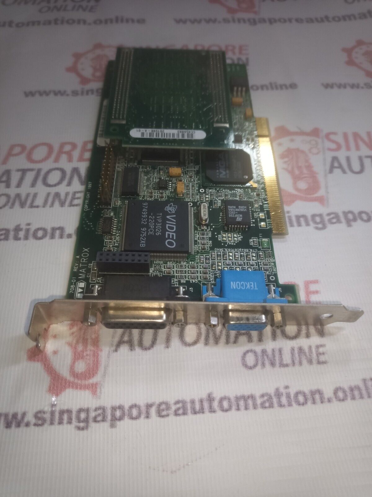 Matrox 708-01 Rev. A MGI MIL2P8DELL2 Matrox Graphics Millennium II PCI VGA 8MB - Image 5