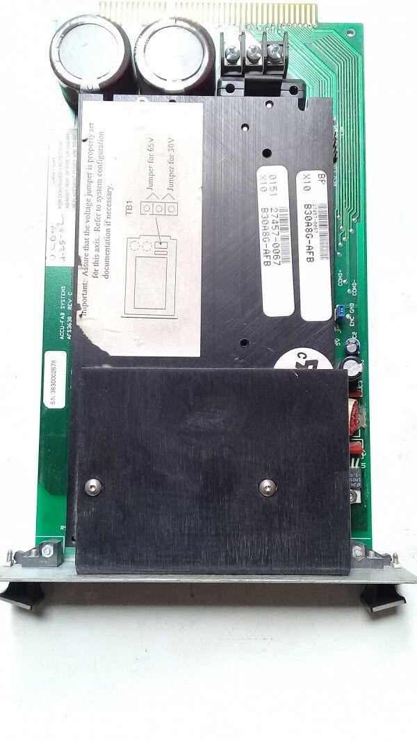 Accu-Fab System Afs3630 Rev C B30A8G-Afb Motor Driver Control Board - Image 4