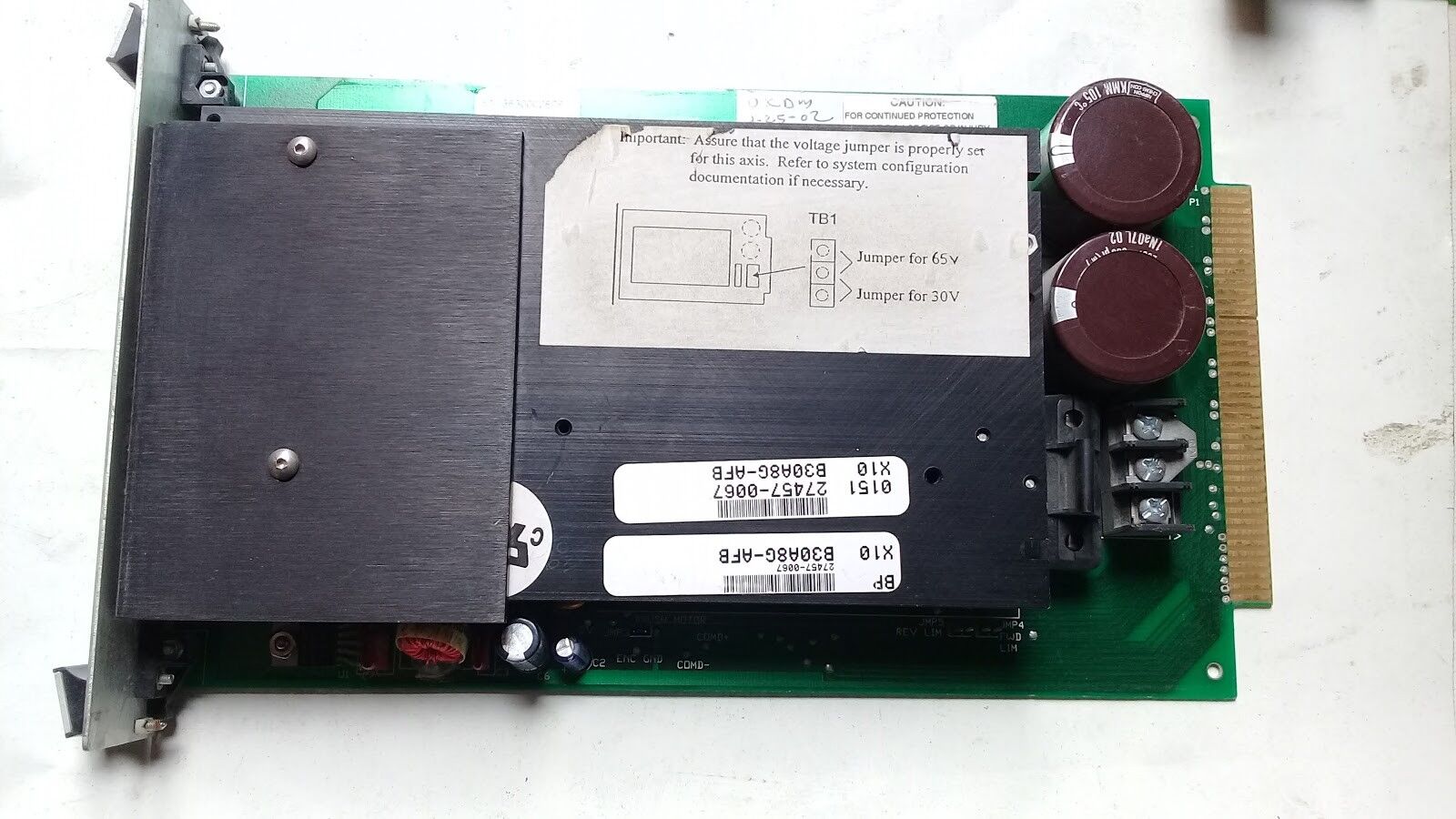 Accu-Fab System Afs3630 Rev C B30A8G-Afb Motor Driver Control Board - Image 3