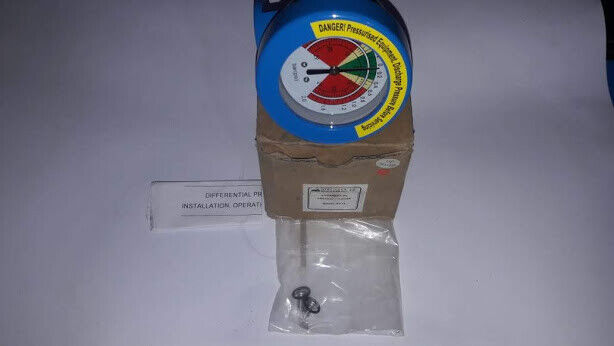 Airfilter engineering Differential pressure gauge DP12 New