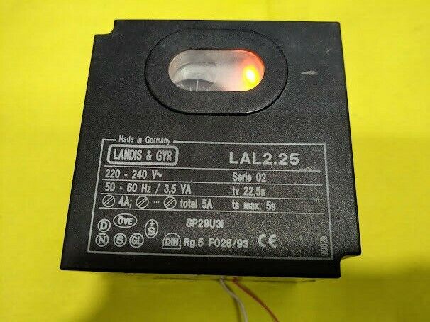 Siemens LAL2.25 Serie 02 220-240v Oil Burner Control